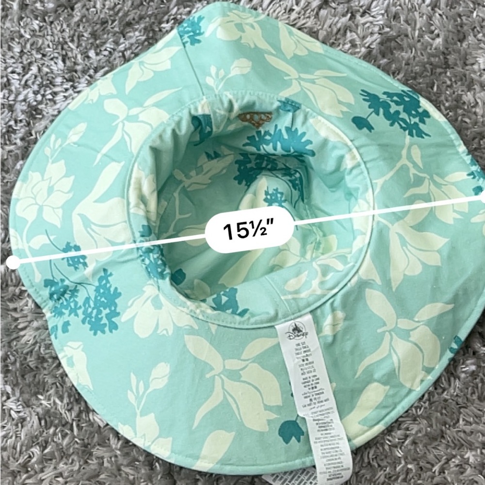 new REVERSABLE Disney color me Courtney Disney princess sunhat one size - Picture 8 of 8